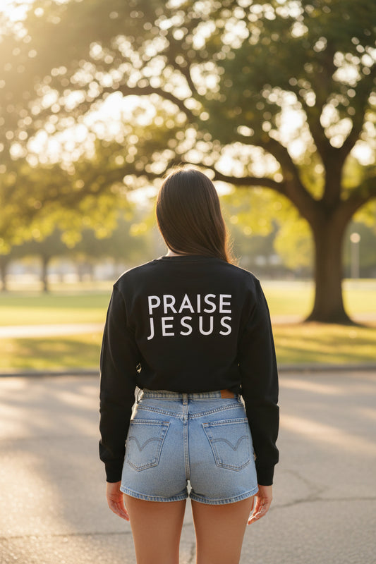 PRAISE JESUS CREWNECK